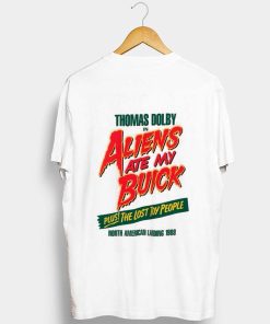 Thomas Dolby Aliens Ate My Buick T-Shirt Back KM