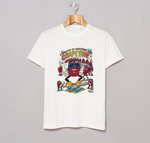 80s California Raisins Heard It Through The Grapevine T Shirt KM