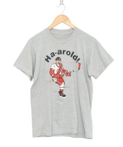Ha-Arold! Detroit Red Wings Harold Snepsts T-Shirt KM