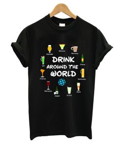 Drinking Around The World Epcot T-Shirt KM