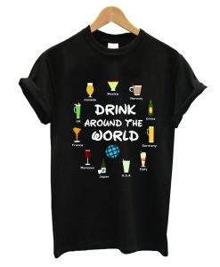 Drinking Around The World Epcot T-Shirt KM