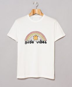 Gude Vibes Rainbow T Shirt KM