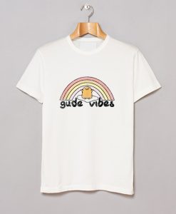 Gude Vibes Rainbow T Shirt KM