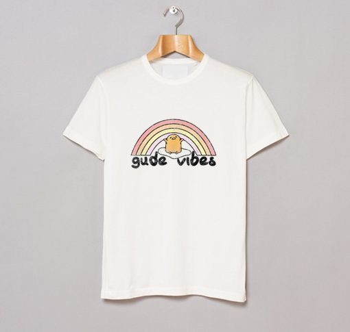 Gude Vibes Rainbow T Shirt KM