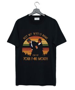 Retro Will Smith The Oscar Slap 2022 T Shirt KM