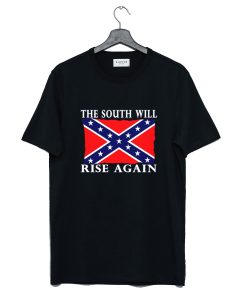 The South Will Rise Again Confederate Flag T Shirt KM