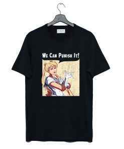 We Can Punish It Black Sailor Moon T Shirt KM