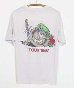 1987 Aerosmith Permanent Vacation Tour T Shirt KM