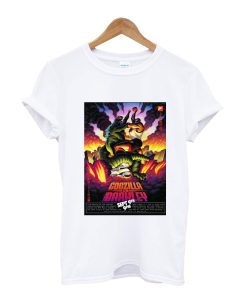 Godzilla Vs. Charles Barkley Poster T-Shirt KM