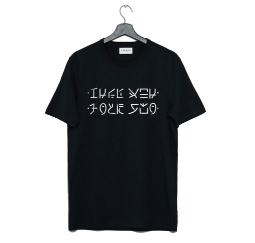 Hidden Message Japanese Fuck You T-Shirt KM