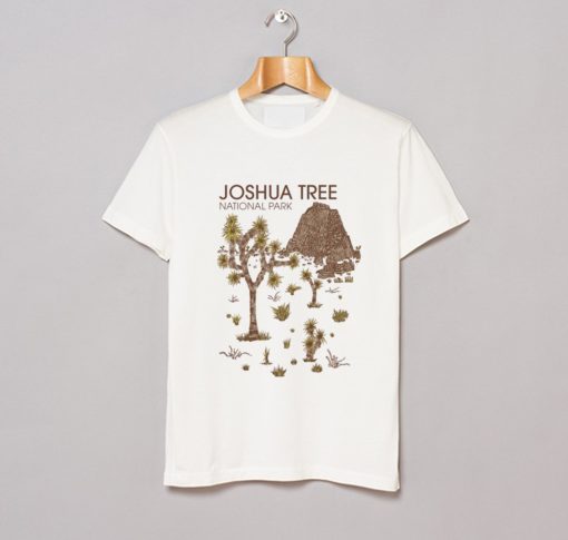 Joshua Tree National Park T Shirt KM White