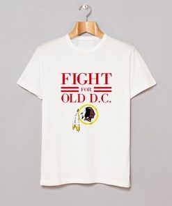Washington Redskins fight for old DC T Shirt KM