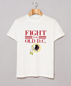 Washington Redskins fight for old DC T Shirt KM