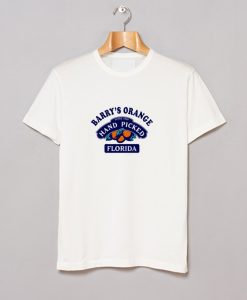 Barry’s Orange Hand Picked Florida T Shirt KM