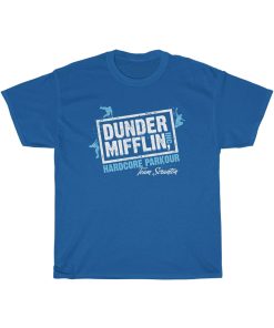 Dunder Mifflin Hardcore Parkour T Shirt KM