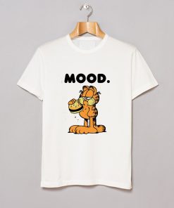 Garfield Mood Eating Burger T Shirt KM