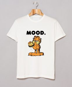 Garfield Mood Eating Burger T Shirt KM