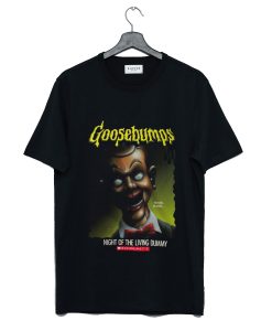 Goosebumps Night Of The Living Dummy T Shirt KM Black