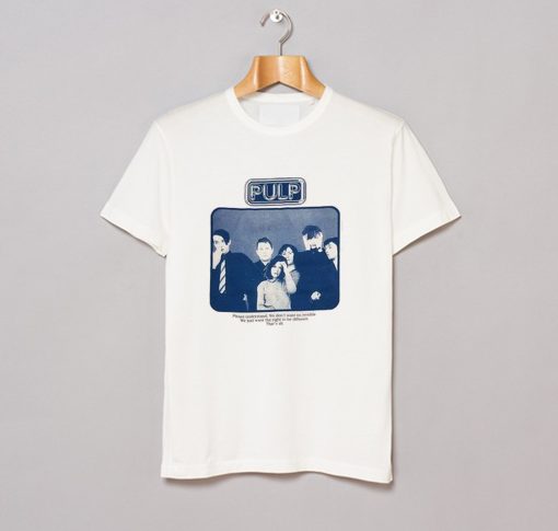 Pulp Band T Shirt KM White