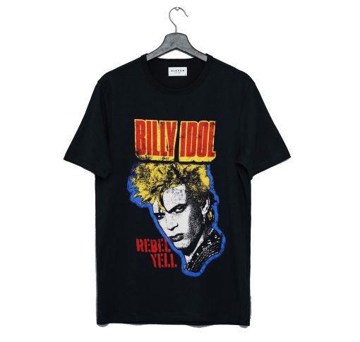 Billy Idol Rebel Yell Girls T-Shirt KM