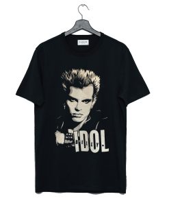Billy Idol T Shirt KM Black