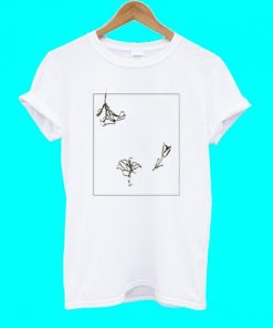 Flower Line T Shirt KM