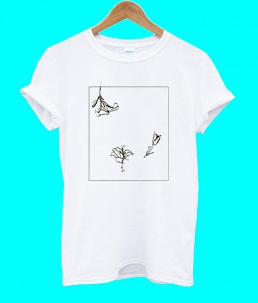 Flower Line T Shirt KM