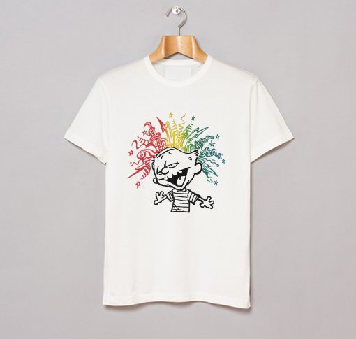 Grateful Dead Calvin Hobbes T Shirt KM