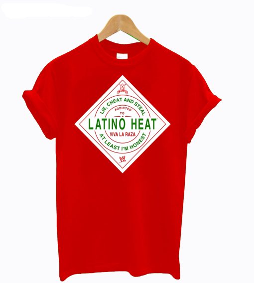 Latino Heat Eddie Red Hot Sauce T-Shirt KM