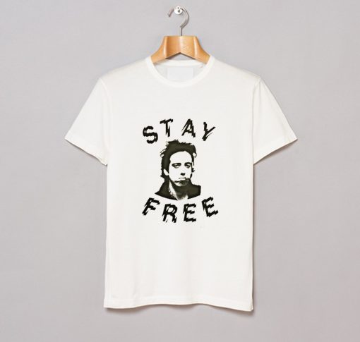 Mick Jones Stay Free T Shirt KM