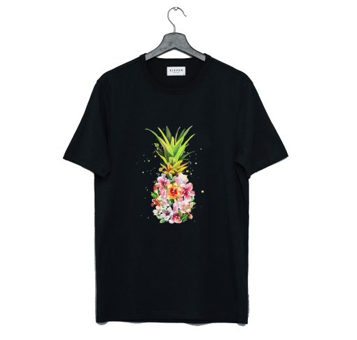 Pineapple Flowers T-Shirt KM