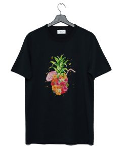 Pineapple Flowers T Shirt KM