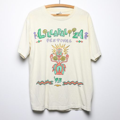 1993 Alice In Chains and Primus Lollapalooza Festival T Shirt KM