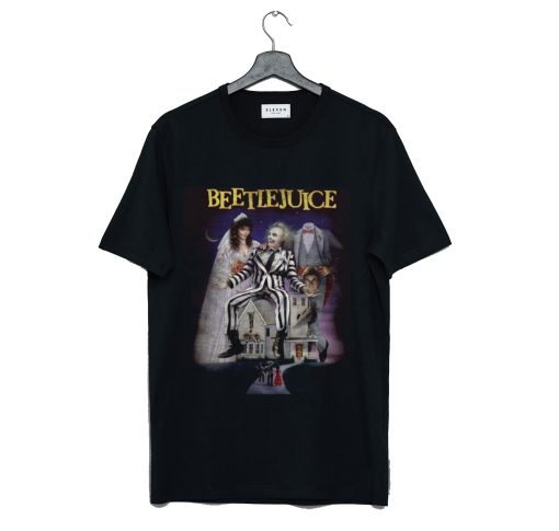 Beetlejuice Poster Film T Shirt KM