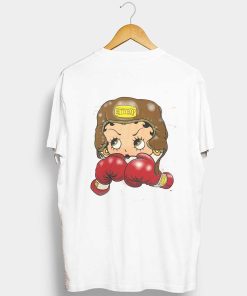 Betty Boop Boxing T-Shirt KM Back