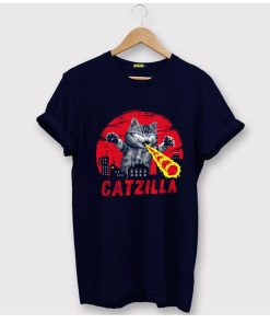 Catzilla Godzilla Parody T Shirt KM