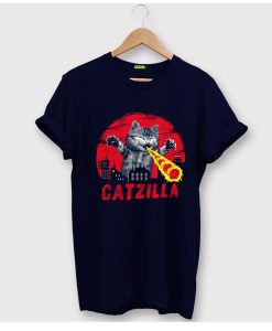 Catzilla Godzilla Parody T Shirt KM