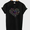 Colorful LV Heart T-Shirt KM