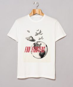 Foo Fighters UFO Planes T Shirt KM