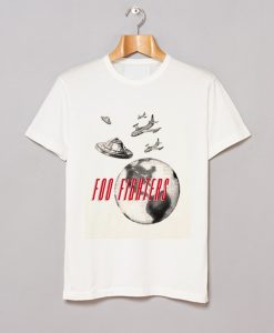 Foo Fighters UFO Planes T Shirt KM