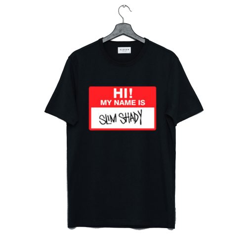 Hi My Name Is Slim Shady T Shirt KM