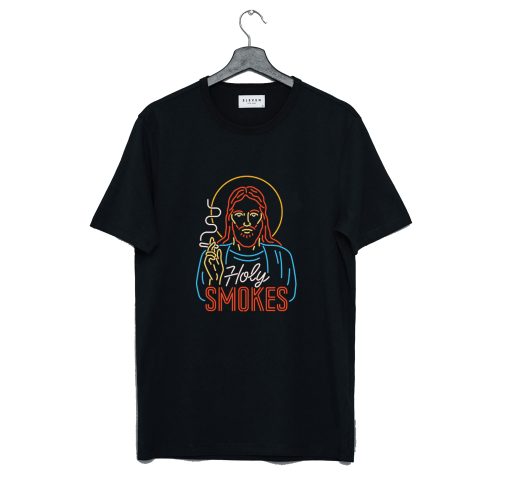 Jesus Holy Smokes T Shirt KM