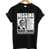 Missing Obama T Shirt KM