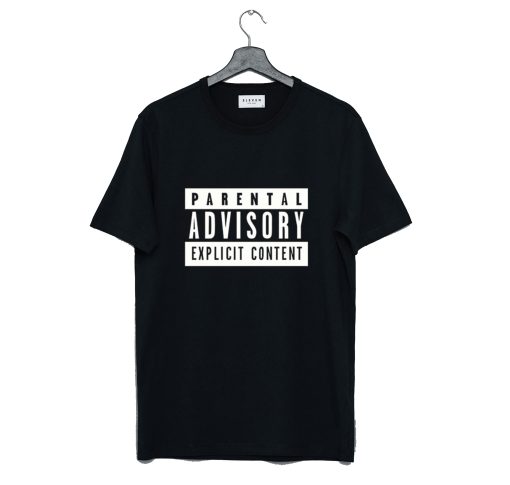 Parental Advisory Black T-Shirt KM