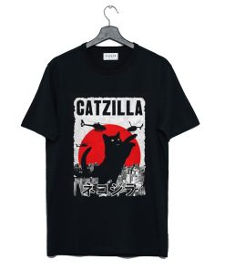 Retro Catzilla T Shirt KM