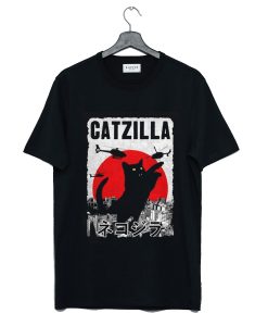 Retro Catzilla T Shirt KM