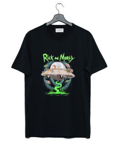 Rick And Morty UFO Big T Shirt KM