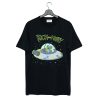 Rick and Morty UFO Spaceship Outer Space T Shirt KM