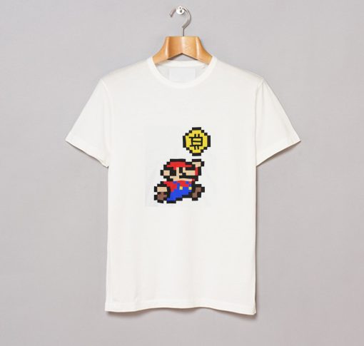 Super Mario Bitcoin T-Shirt KM