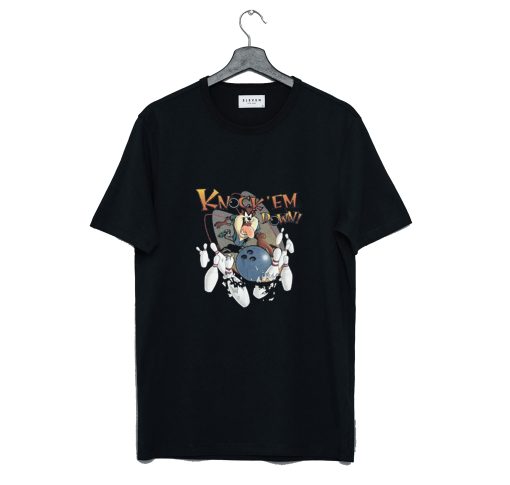 Tasmanian Devil t shirt Bowling T Shirt KM